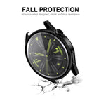 For Huawei Watch GT 3 42mm ENKAY Matte PC Frame + Tempered Glass Protector Case – Tempered Glass