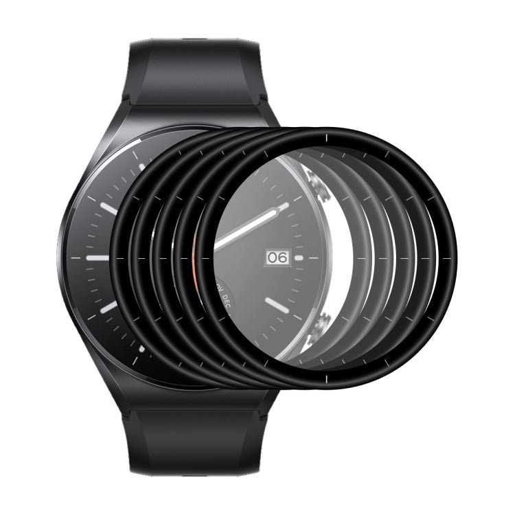 For Xiaomi Watch S1 ENKAY Hat-Prince 3D Full Coverage Soft PC Edge + PMMA HD Protector Film, 1 PC, 2 PCS, 5 PCS, 10 PCS – TPU 5 PCS