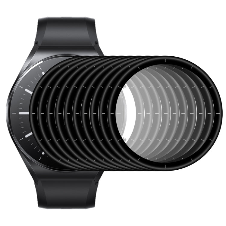 For Xiaomi Watch S1 ENKAY Hat-Prince 3D Full Coverage Soft PC Edge + PMMA HD Protector Film, 1 PC, 2 PCS, 5 PCS, 10 PCS – TPU 10 PCS