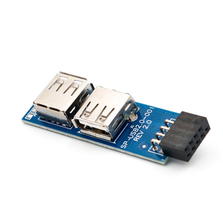 9 Pin PC Motherboard to 2 x USB 2.0 Female Converter for Dongle, Wireless Mouse Receiver – Durable Build, Easy to Use