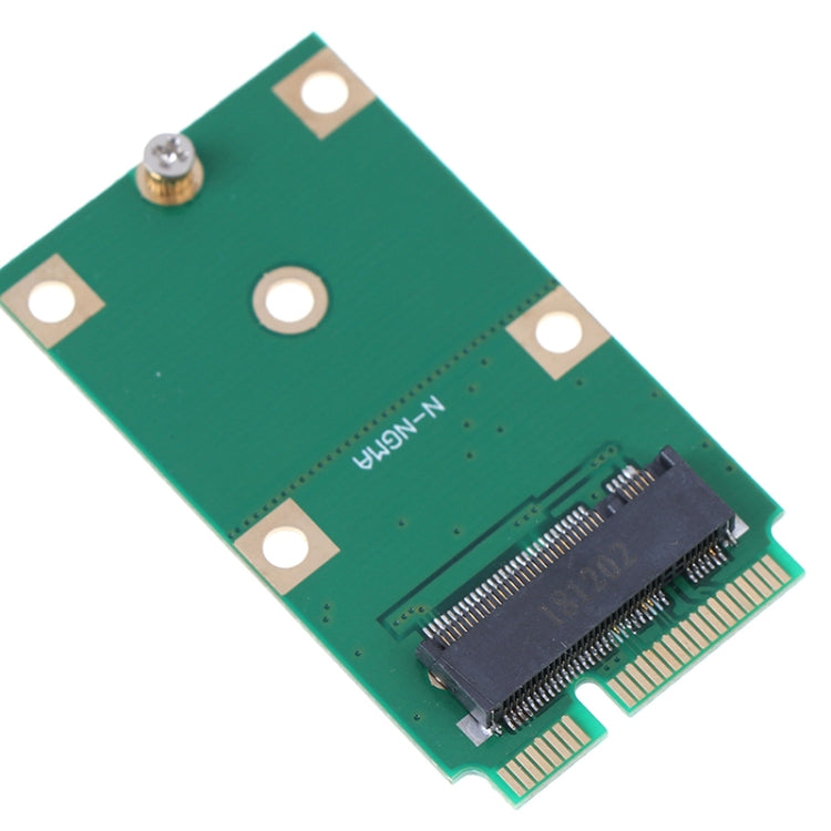 Mini PCI-E M.2 NGFF 30mm 42mm SSD to 52Pin mSATA Adapter Card – Durable Build, Easy to Use Default Title