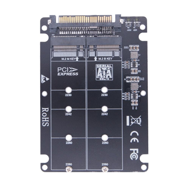 2 Ports NGFF M.2 NVME to U.2 SFF-8639 Adapter Card – Durable Build, Easy to Use