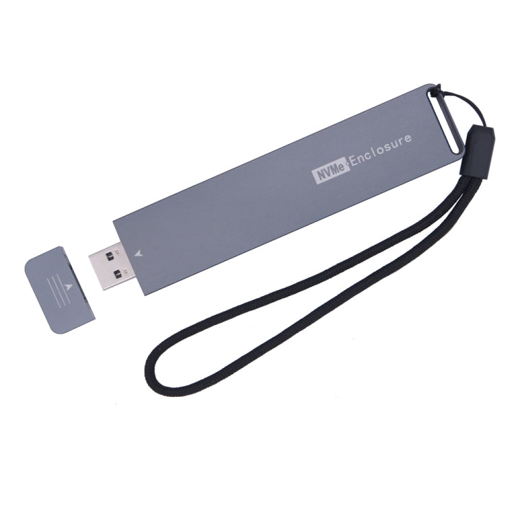 NVME M.2 SSD Enclosure, Support 2230/2242/2260/2280 M.2 SSD – Magnetic Default Title