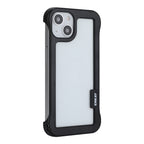 ENKAY Frameless Hollow Shockproof PC Case for iPhone 13, For iPhone 13 For iPhone 13 Black