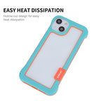 ENKAY Frameless Hollow Shockproof PC Case for iPhone 13, For iPhone 13