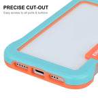 ENKAY Frameless Hollow Shockproof PC Case for iPhone 13, For iPhone 13