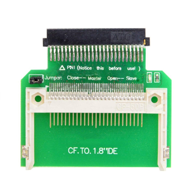 CF Memory Compact Flash Card to 50 Pin 1.8 inch Ide Hard Drive SSD Adapter – Durable Build, Easy to Use Default Title