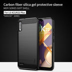 MOFI Gentleness Brushed Carbon Fiber Soft TPU Case – TPU, For LG K22 / K22 Plus, For LG K42, For LG K52 / K62 / K62+ / Q52 / Q62, For LG K92, For Google Pixel 6A, For Motorola Moto G51  5G