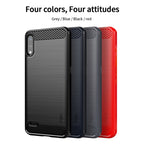 MOFI Gentleness Brushed Carbon Fiber Soft TPU Case – TPU, For LG K22 / K22 Plus, For LG K42, For LG K52 / K62 / K62+ / Q52 / Q62, For LG K92, For Google Pixel 6A, For Motorola Moto G51  5G