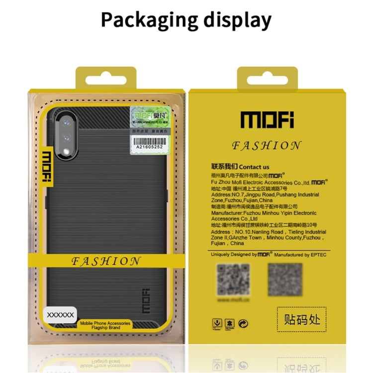 MOFI Gentleness Brushed Carbon Fiber Soft TPU Case – TPU, For LG K22 / K22 Plus, For LG K42, For LG K52 / K62 / K62+ / Q52 / Q62, For LG K92, For Google Pixel 6A, For Motorola Moto G51  5G