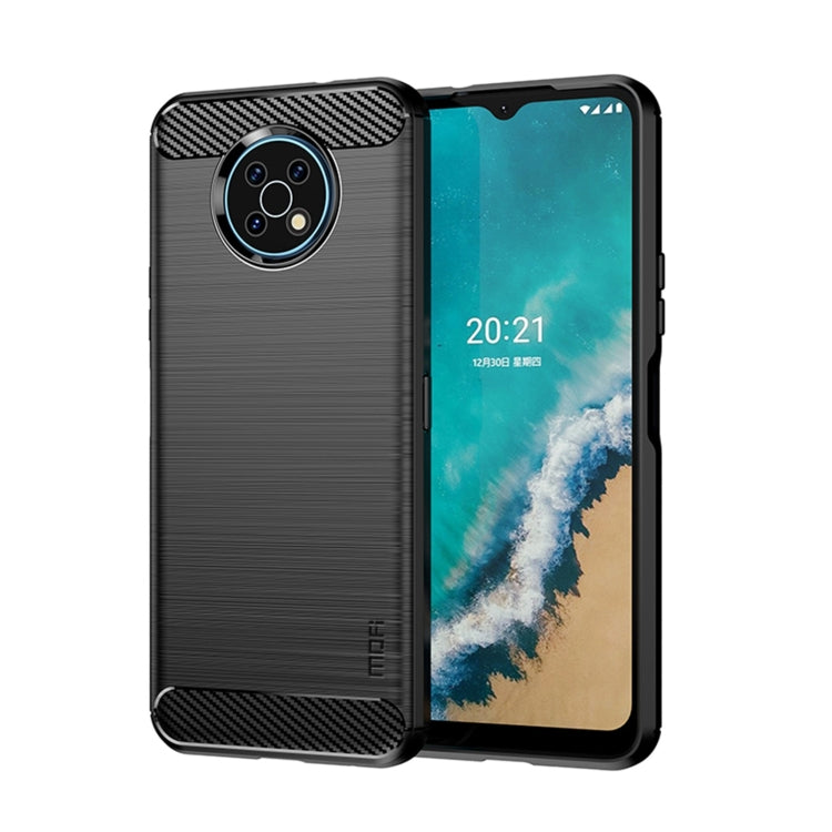 MOFI Gentleness Brushed Carbon Fiber Soft TPU Case – TPU, For Nokia G50, For Samsung Galaxy A53 5G, For Sony Xperia Pro-I, For OnePlus 10 Pro 5G, For OnePlus Nord CE 5G
