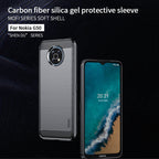 MOFI Gentleness Brushed Carbon Fiber Soft TPU Case – TPU, For Nokia G50, For Samsung Galaxy A53 5G, For Sony Xperia Pro-I, For OnePlus 10 Pro 5G, For OnePlus Nord CE 5G