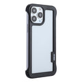 ENKAY Frameless Hollow Shockproof PC Case for iPhone 13 Pro Max, For iPhone 13 Pro Max For iPhone 13 Pro Max Black