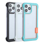 ENKAY Frameless Hollow Shockproof PC Case for iPhone 13 Pro Max, For iPhone 13 Pro Max