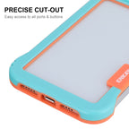 ENKAY Frameless Hollow Shockproof PC Case for iPhone 13 Pro Max, For iPhone 13 Pro Max
