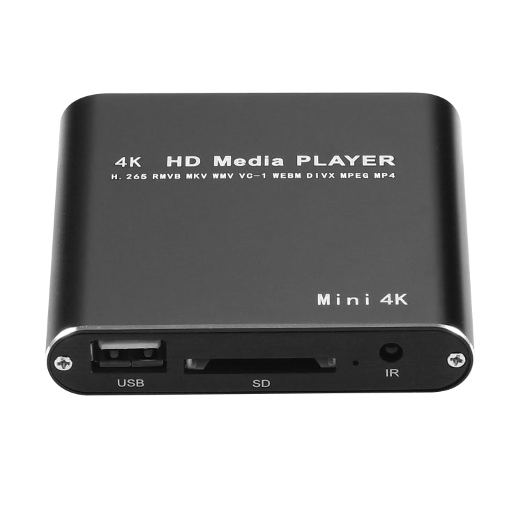 X9 HD Multimedia Player 4K Video Loop USB External Media Player AD Player US Plug