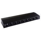 100W 2 In 8 Out Power Amplifier Loudspeaker Box Switcher Default Title