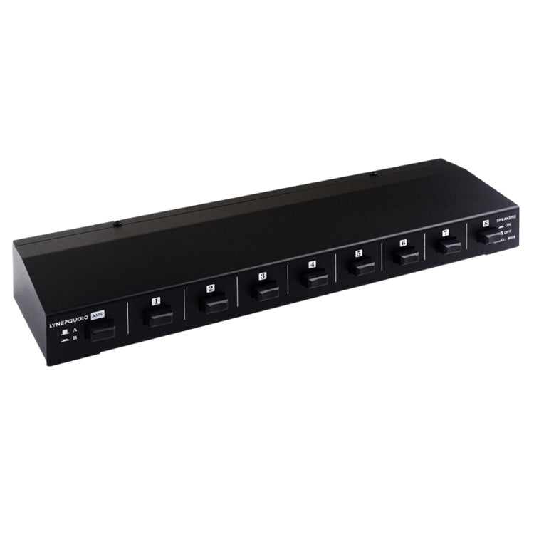 100W 2 In 8 Out Power Amplifier Loudspeaker Box Switcher Default Title