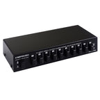B059 10 In 2 Out / 2 In 10 Out 2-Way RCA Switch Audio Frequency Signal Select Shift Device Loudspeaker Box, B059 B059