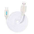 Intelligent automatic Power cut-off Cable for Zinc Alloy in the Light emitting data Line of an Zhuo Lamp, white, black, glod, rose gold – Durable Build, Easy to Use white