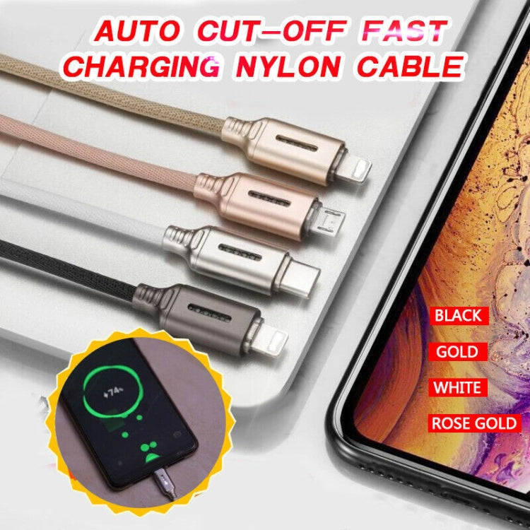 Intelligent automatic Power cut-off Cable for Zinc Alloy in the Light emitting data Line of an Zhuo Lamp, white, black, glod, rose gold – Durable Build, Easy to Use