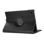 For Samsung Galaxy Tab A8 10.5 2021 X200/X205 ENKAY 360 Degree Rotation Litchi Leather Smart Case