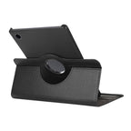 For Samsung Galaxy Tab A8 10.5 2021 X200/X205 ENKAY 360 Degree Rotation Litchi Leather Smart Case
