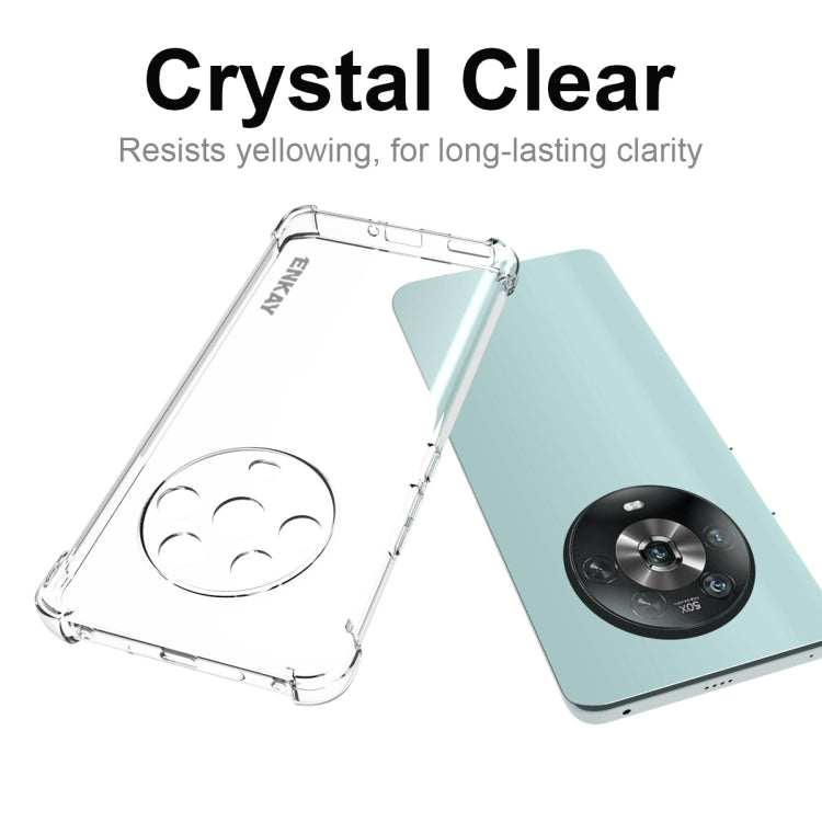 ENKAY Clear TPU Shockproof Case – Shockproof, TPU, For Honor Magic4, For Honor Magic4 Pro
