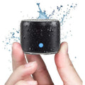 A106Pro IPX7 Waterproof Mini Portable Bluetooth Metal Speaker Black