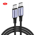 ENKAY PD100W 5A USB-C / Type-C to Type-C Fast Charging Cable with E-Marker, 1m, 2m – Wear-resistant, Fast Charging, TPU 1m