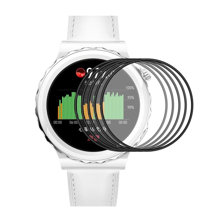 For Huawei Watch GT 3 Pro 43mm ENKAY 3D Full Coverage Soft PC Edge + PMMA HD Screen Watch Film – TPU, For Huawei Watch GT 3 Pro 43mm (1 PC), For Huawei Watch GT 3 Pro 43mm (2 PCS), For Huawei Watch GT 3 Pro 43mm (5 PCS) For Huawei Watch GT 3 Pro 43mm (5 PCS)