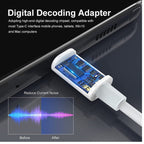 ENKAY USB-C / Type-C to 3.5mm Aux Adapter Digital Decoding Audio Cable – Durable Build, Easy to Use