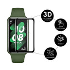For Huawei Band 7/6 / Honor Band 6 ENKAY 3D Full Coverage Soft PC Edge + PMMA HD Screen Watch Film, 1 PC, 2 PCS, 5 PCS, 10 PCS