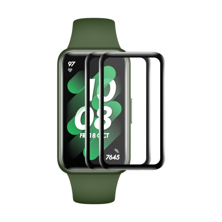 For Huawei Band 7/6 / Honor Band 6 ENKAY 3D Full Coverage Soft PC Edge + PMMA HD Screen Watch Film, 1 PC, 2 PCS, 5 PCS, 10 PCS – TPU 2 PCS