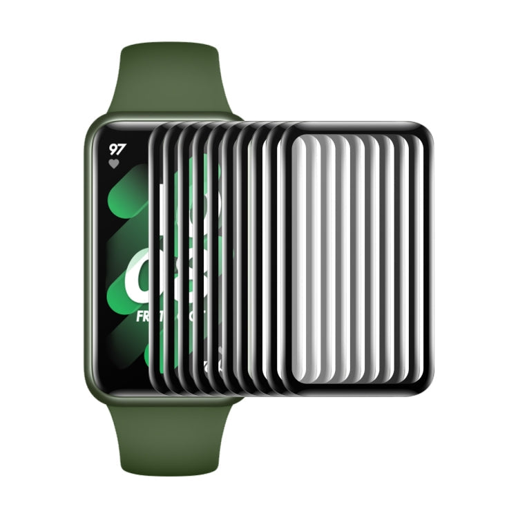 For Huawei Band 7/6 / Honor Band 6 ENKAY 3D Full Coverage Soft PC Edge + PMMA HD Screen Watch Film, 1 PC, 2 PCS, 5 PCS, 10 PCS – TPU 10 PCS