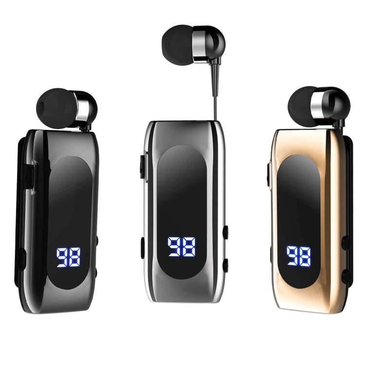 K55 Retractable Cable BT5.2 Smart In-ear Single Sports Earphone – Bluetooth