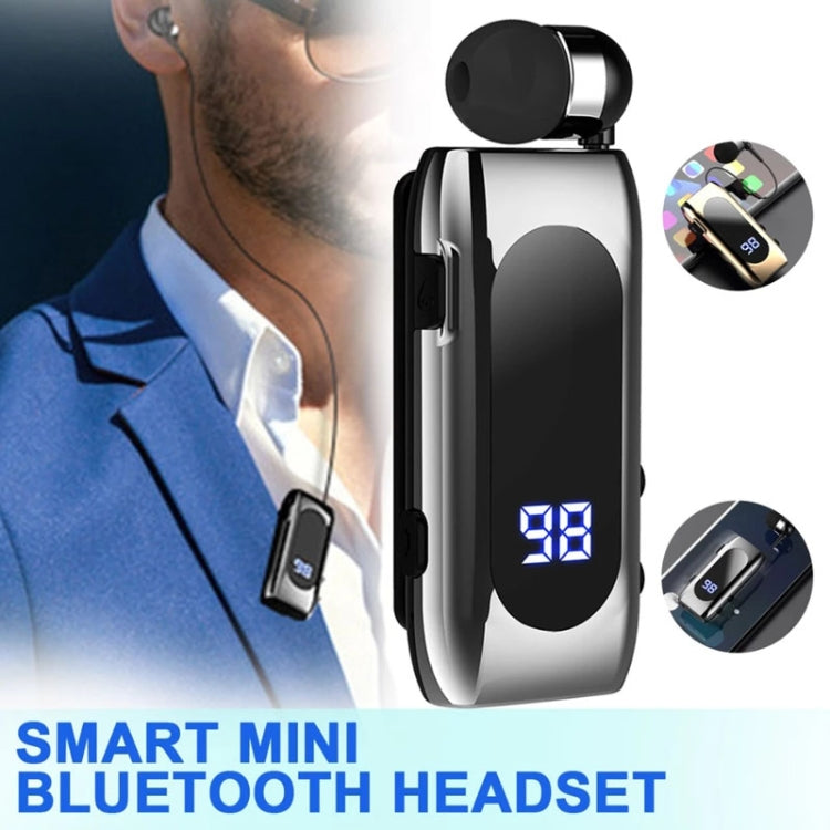 K55 Retractable Cable BT5.2 Smart In-ear Single Sports Earphone – Bluetooth