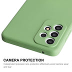 For Samsung Galaxy A73 5G ENKAY Liquid Silicone Soft Shockproof Phone Case, For Samsung Galaxy A73 5G