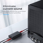 G1 RCA Audio Common Ground Isolator Anti-jamming Noise Reduction Filter Eliminates Bluetooth Receiver, G1 RCA