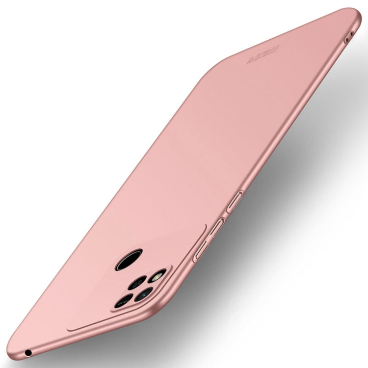 MOFI Frosted PC Ultra-thin Hard Case – Ultra-thin, For Samsung Galaxy A23 4G, For Xiaomi Redmi 10A For Xiaomi Redmi 10A Rose Gold