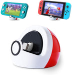 For Nintendo Switch and Switch Lite NS Nintendo Game Console Mini Portable Charging Dock Stand, Charging Dock Stand Charging Dock Stand