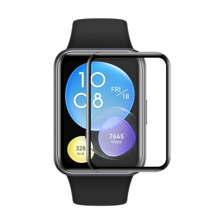 For Huawei Watch Fit 2 ENKAY Hat-Prince 3D Full Coverage Soft PC Edge + PMMA HD Screen Protector Film, 1 PC, 2 PCS, 5 PCS, 10 PCS 1 PC