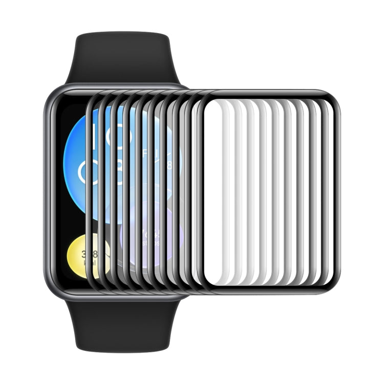 For Huawei Watch Fit 2 ENKAY Hat-Prince 3D Full Coverage Soft PC Edge + PMMA HD Screen Protector Film, 1 PC, 2 PCS, 5 PCS, 10 PCS – Screen Protector, TPU 10 PCS