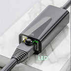1000Mbps RJ45 Network Card USB Ethernet Adapter, USB 3.0, Type-C – Durable Build, Easy to Use