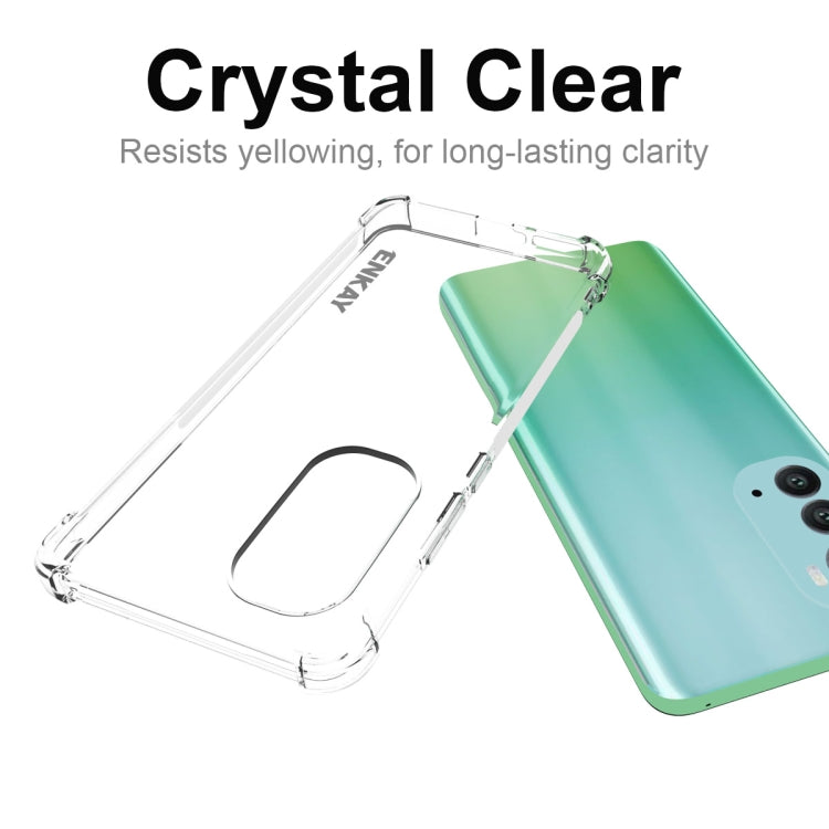 ENKAY Transparent TPU Shockproof Phone Case – Shockproof, TPU, For Motorola Moto Edge 2022, For Motorola Moto E32 / E32s, For Motorola Moto G42 4G, For Motorola Moto G62 5G