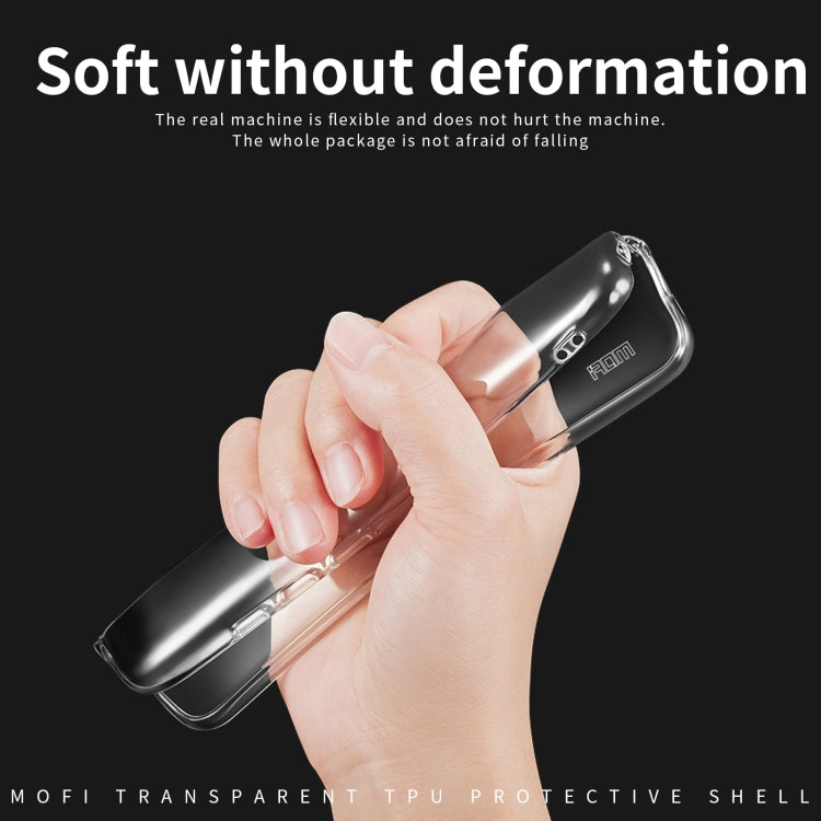 MOFI Ming series Fully Transparent Ultra-thin TPU Soft Shell All-round Protective Shell – TPU, Ultra-thin, For Samsung Galaxy S22 Ultra 5G