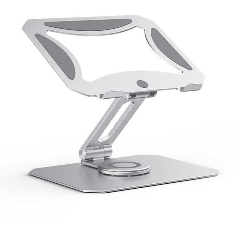 BONERUY L02 Laptop Stand 360 Degrees Rotating Dissipation Heat Aluminum Alloly Holder, L02 – Aluminum Alloy