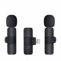 K9 Wireless Clip-on Auto Noise Cancelling Live Mini Microphone for 8-Pin Device 2 in 1, K9IP-2 K9IP-2
