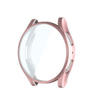 For Samsung Galaxy Watch5 40mm ENKAY Hat-Prince Full Coverage Electroplated Soft TPU Case Pink