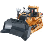 Mofun 1046 2.4G remote control nine channel engineering vehicle 1:24 multi-function crawler heavy bulldozer, 1046 – Durable Build, Easy to Use 1046